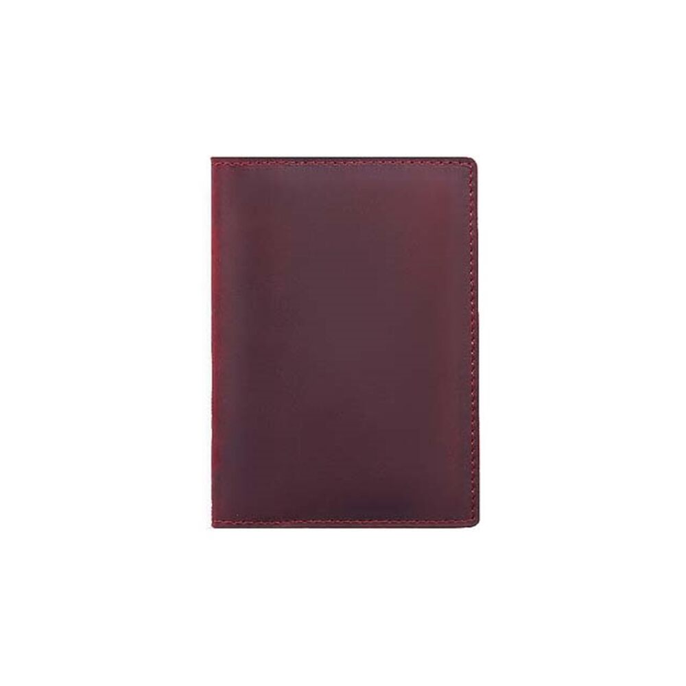 1651 Genuine Full-Grain Leather Passport Holder – Handmade Vintage Travel